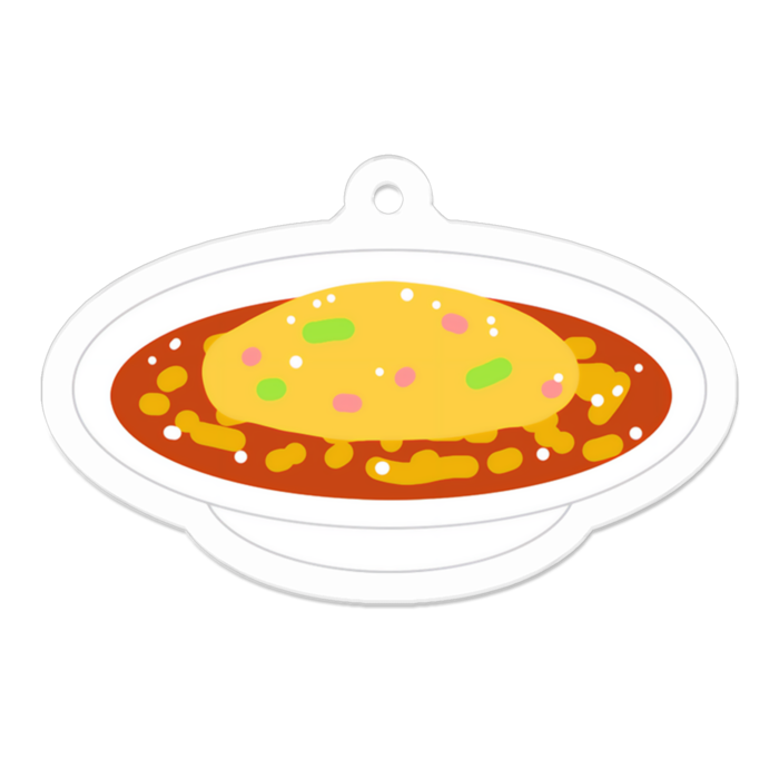 アクリルキーホルダー - 50 x 50 (mm)