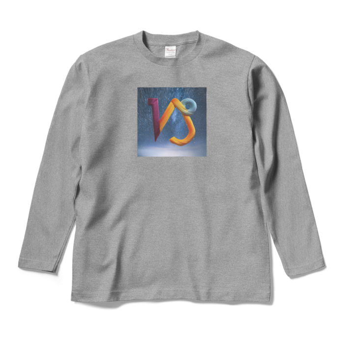 ロングスリーブTシャツ - M - 杢グレー