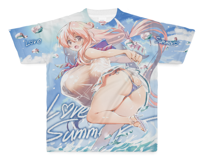 フルグラフィックTシャツ - M - 正面印刷のみ