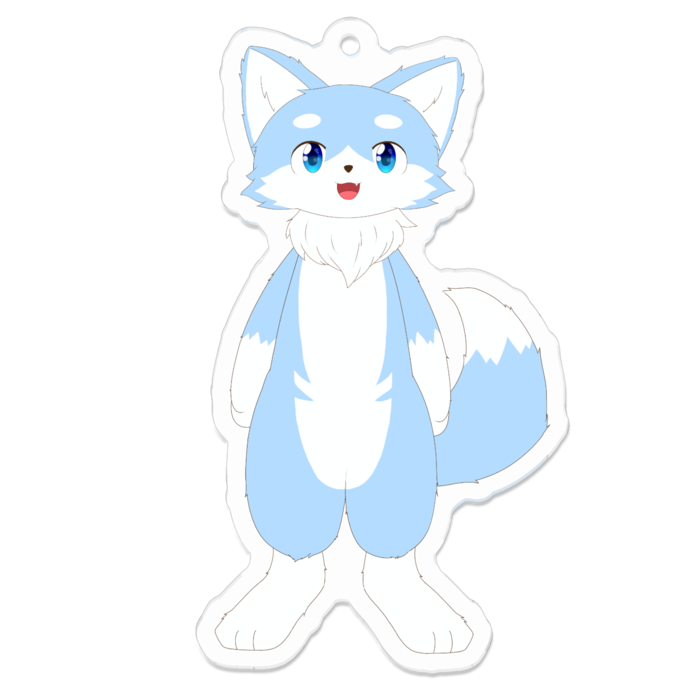 アクリルキーホルダー - 70 x 70 (mm)