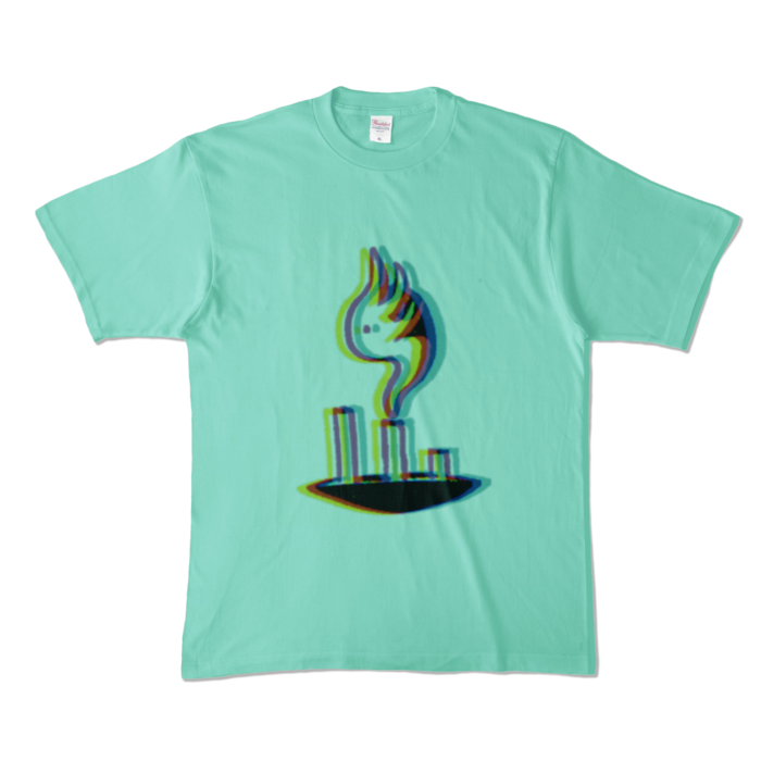 カラーTシャツ - XL - アイスグリーン (淡色)