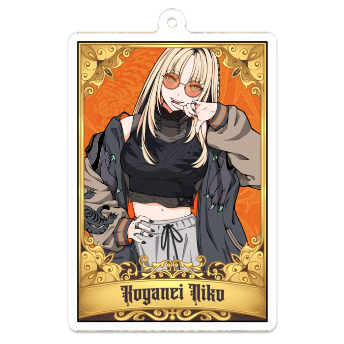 アクリルキーホルダー - 70 x 70 (mm)