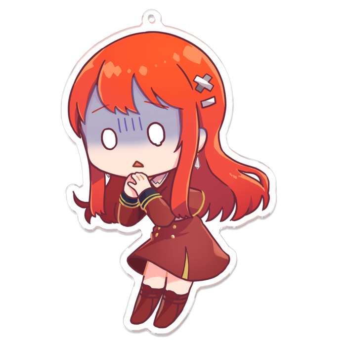 アクリルキーホルダー - 100 x 100 (mm)