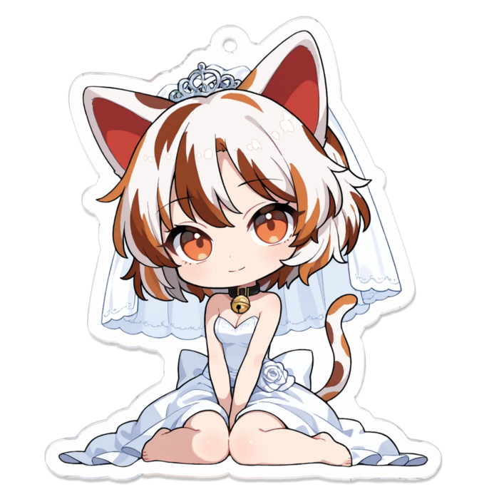 アクリルキーホルダー - 70 x 70 (mm)(キャラのみ)