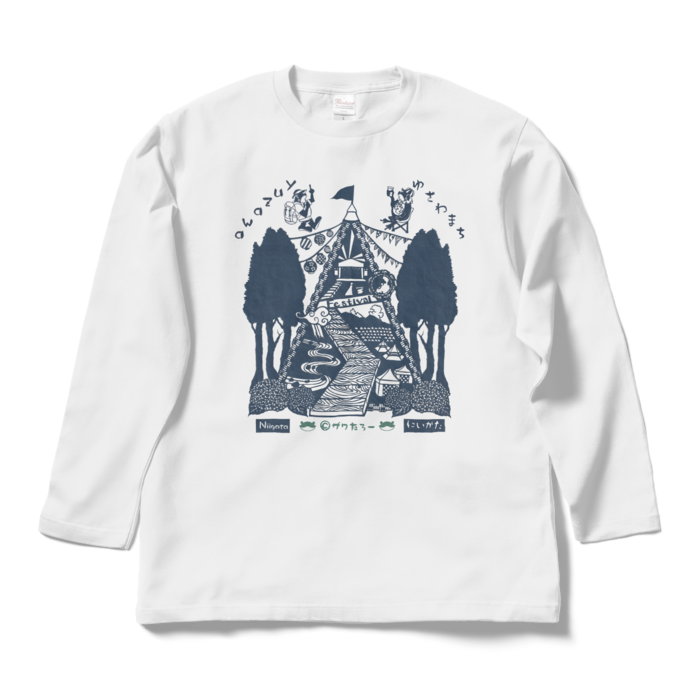 ロングスリーブTシャツ - L - ホワイト