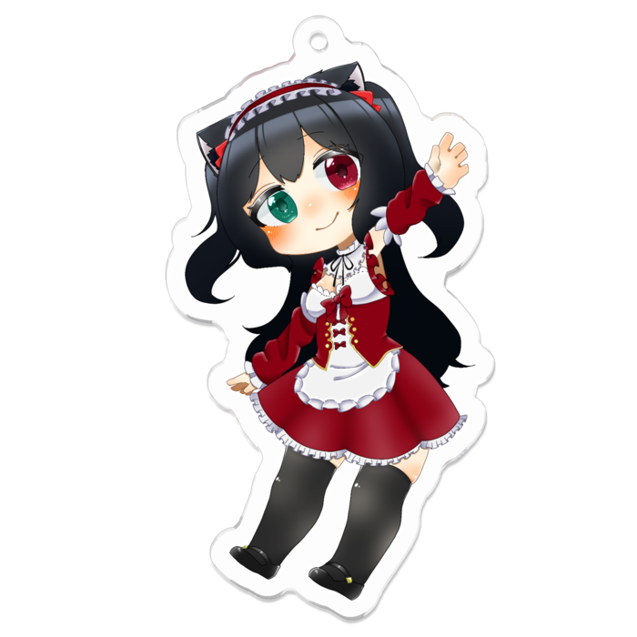 アクリルキーホルダー - 70 x 70 (mm)