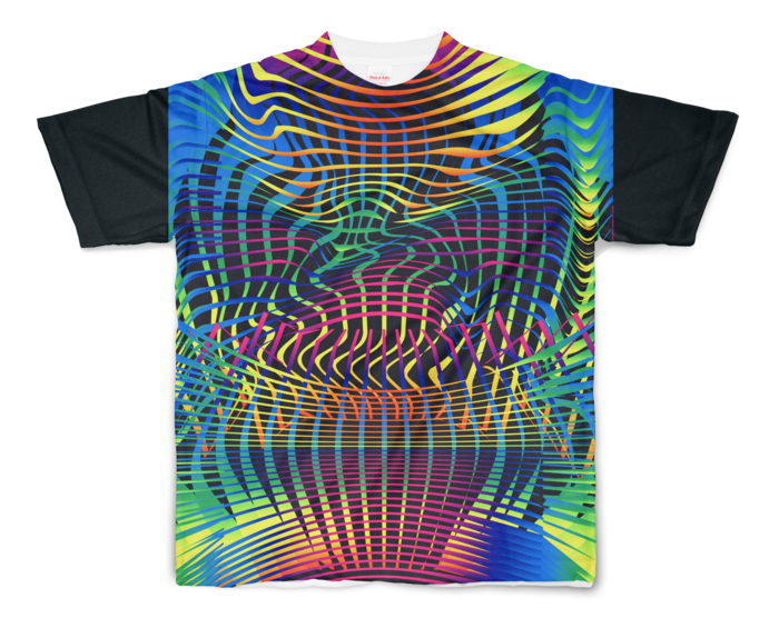 フルグラフィックTシャツ - M - 両面印刷