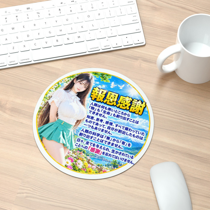 マウスパッド - 丸型