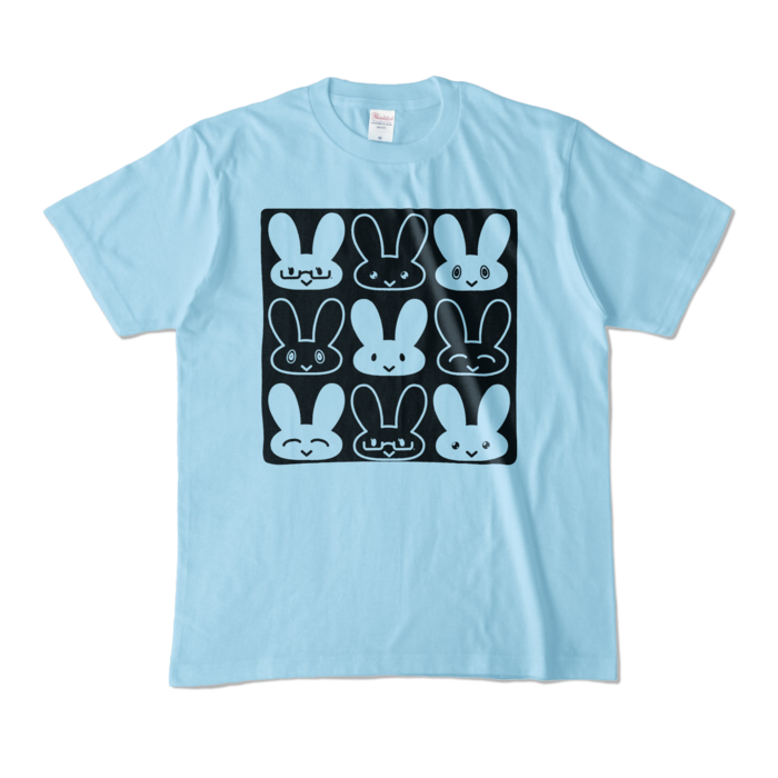カラーTシャツ - M - ライトブルー (淡色)