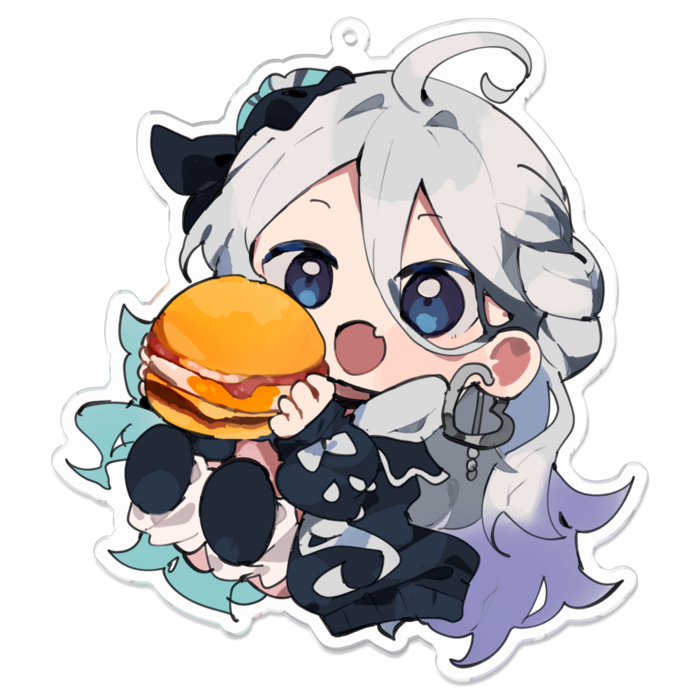 アクリルキーホルダー（コーティング） - 100 x 100 (mm)