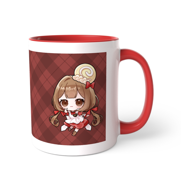 ツートンカラーマグカップ - 直径 8.2cm / 高さ 9.5cm