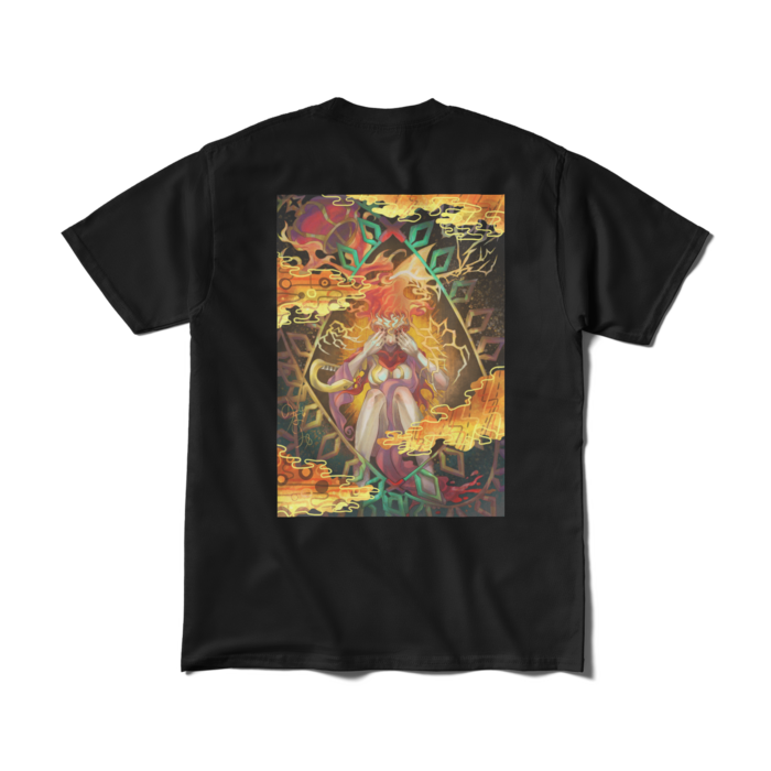 背中Tシャツ：サイズM