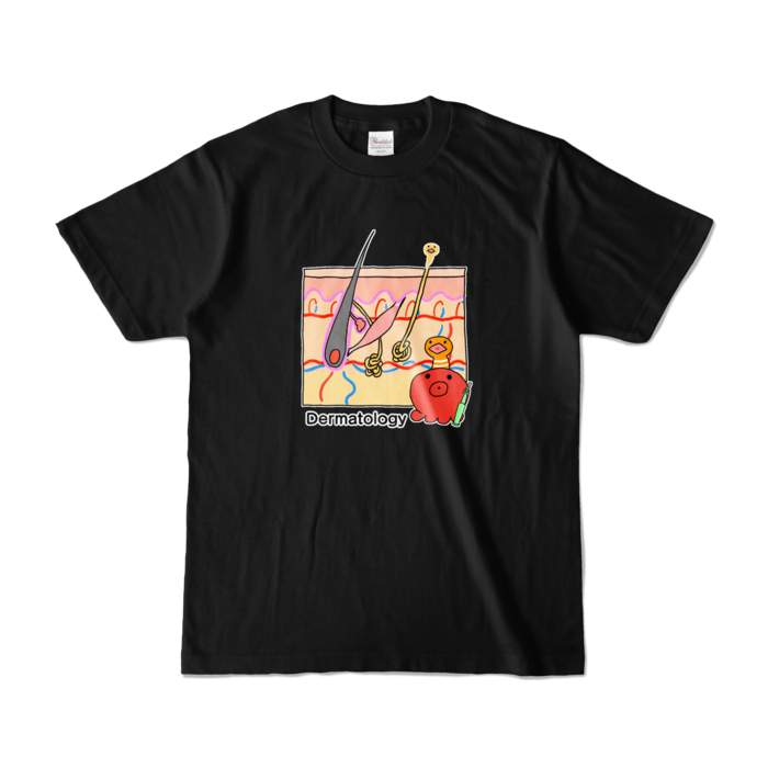 カラーTシャツ - S - ブラック (濃色)