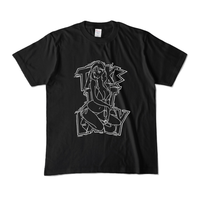 カラーTシャツ - M - ブラック (濃色)