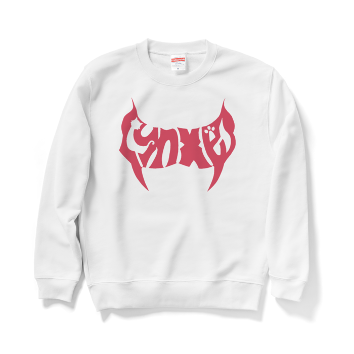 - M - ホワイト（赤文字）