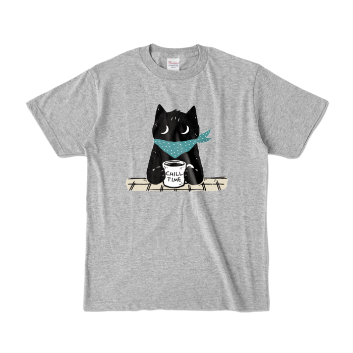 カラーTシャツ - S - 杢グレー （濃色）