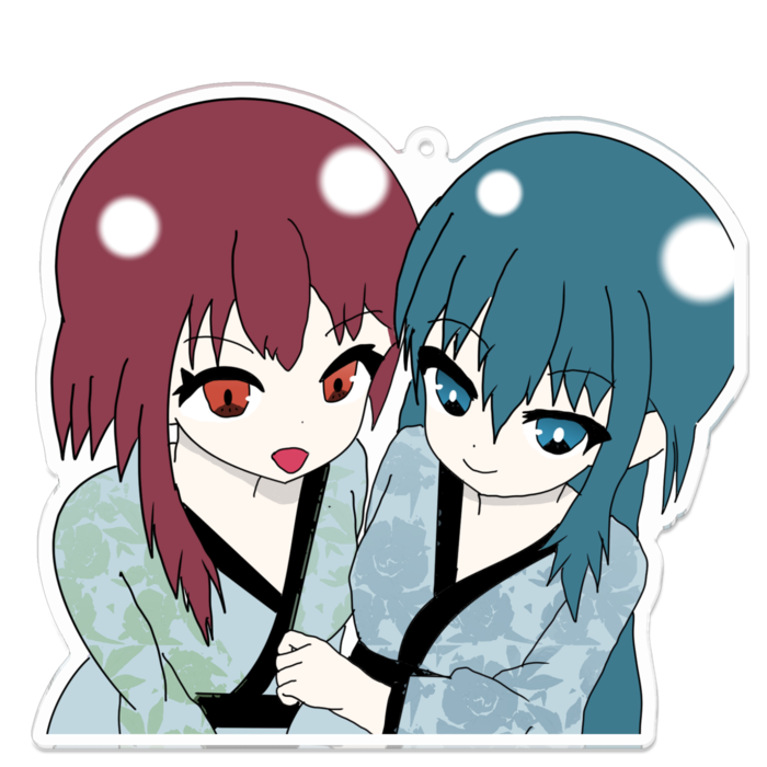 アクリルキーホルダー - W100 × 100mm 以内