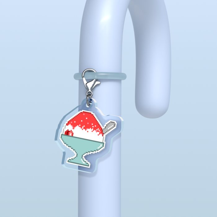 めじるしチャーム 「イチゴ味」- W30 × H30mm 以内