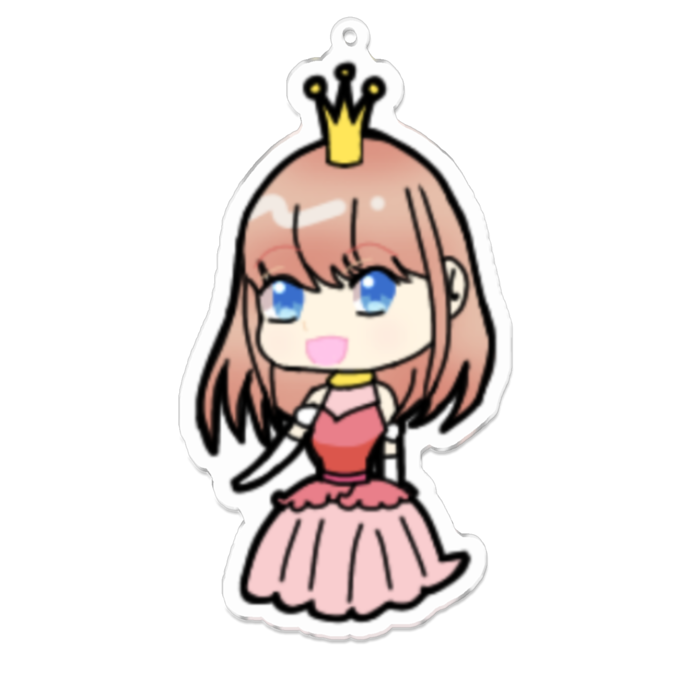 アクリルキーホルダー - 100 x 100 (mm)