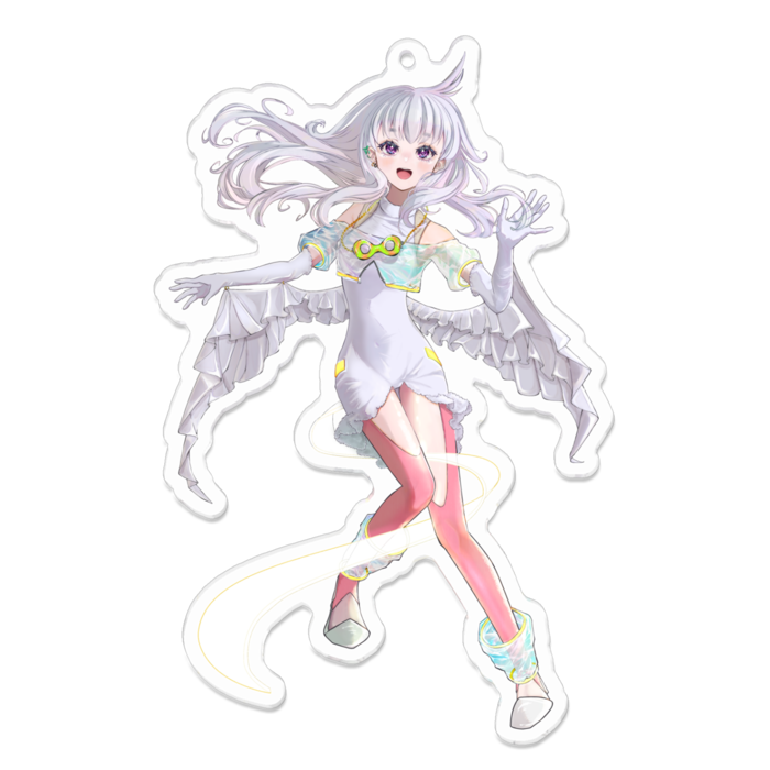 アクリルキーホルダー - 100 x 100 (mm)