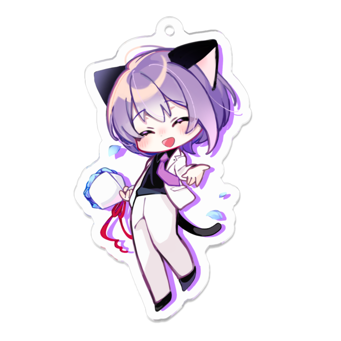 アクリルキーホルダー - 70 x 70 (mm)