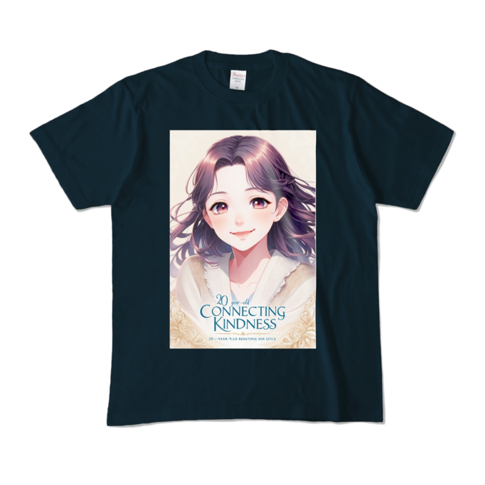 カラーTシャツ - M - ネイビー (濃色)