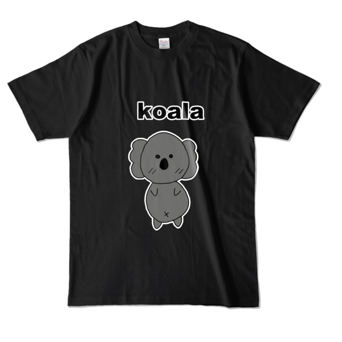 カラーTシャツ - L - ブラック (濃色)