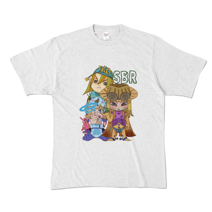 カラーTシャツ - XL - アッシュ (淡色)