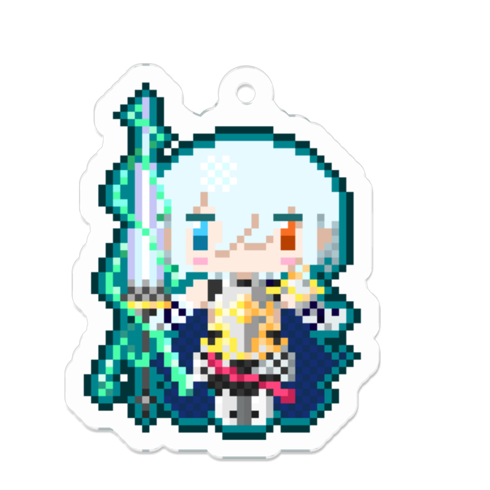 グリームニルドットアクリルキーホルダー 銀符村booth支部 Booth