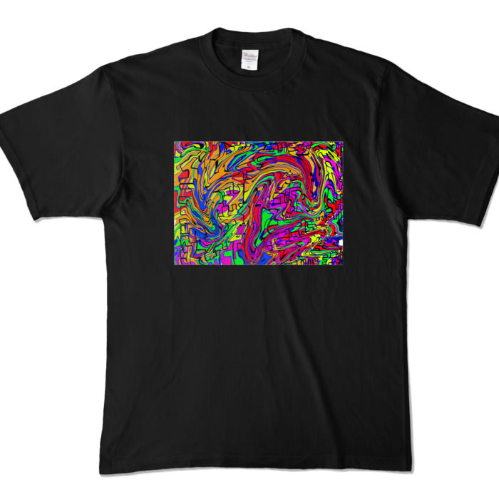 カラーTシャツ - XL - ブラック (濃色)