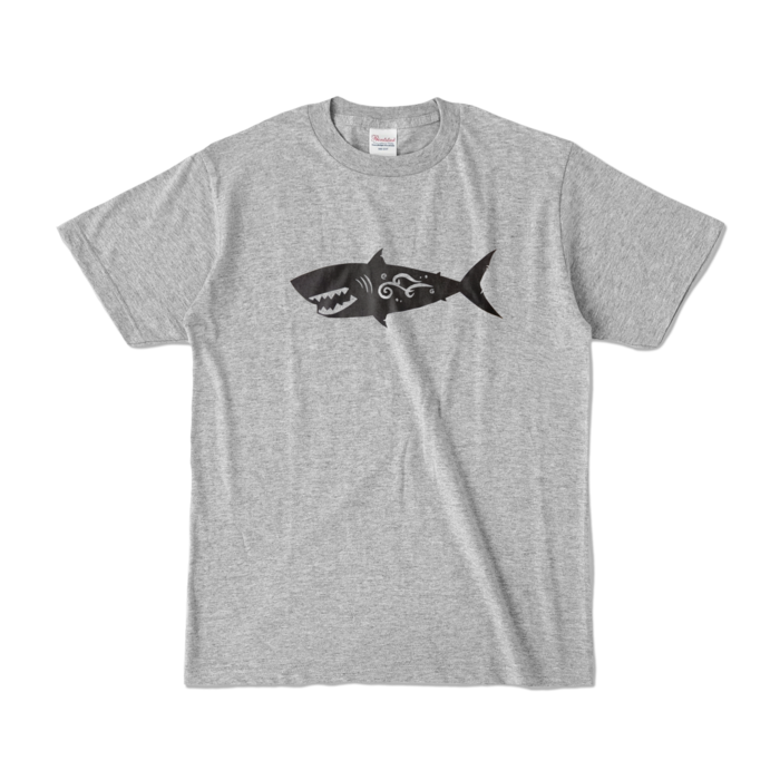 カラーTシャツ - S - 杢グレー (濃色)