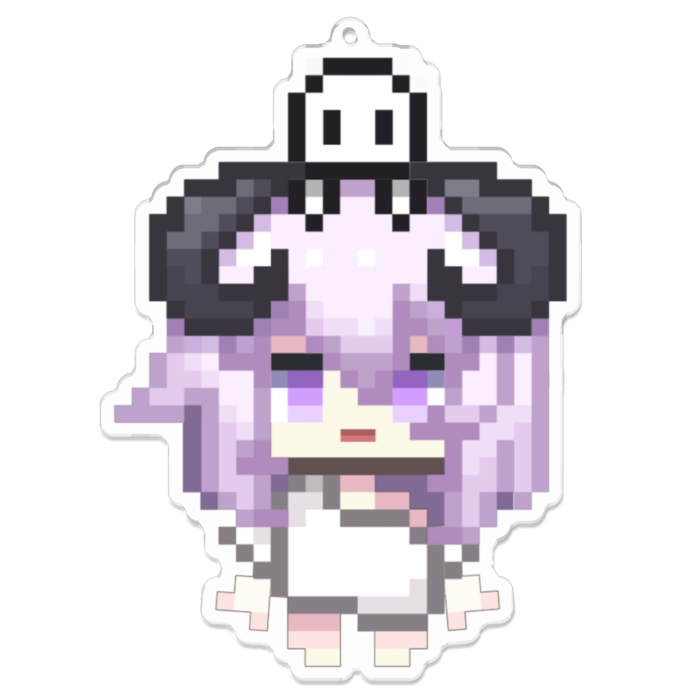 ドット絵アクキーVer.02 - 100 x 100 (mm)