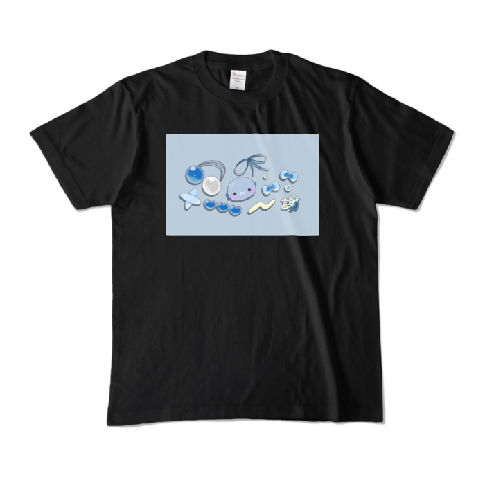 カラーTシャツ - M - ブラック (濃色)