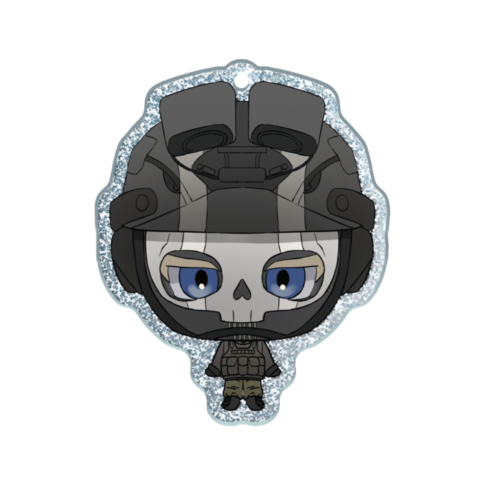 ラメアクリルキーホルダー - W50 × H50mm 以内