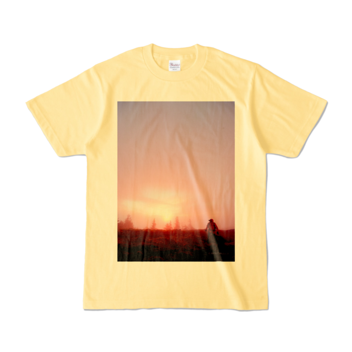 カラーTシャツ - S - ライトイエロー (淡色)