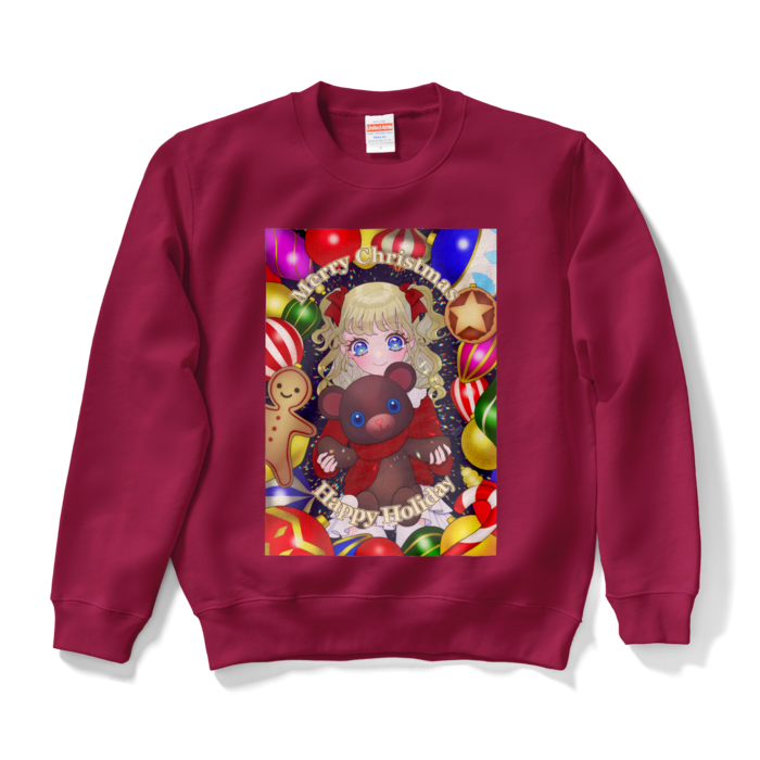 スウェット - S - バーガンディ