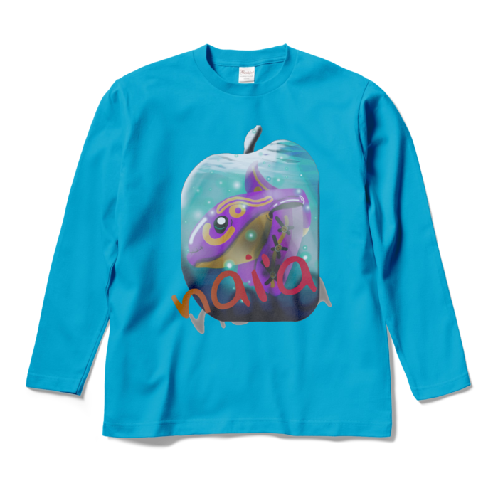 ロングスリーブTシャツ - M - ターコイズ