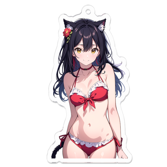 アクリルキーホルダー - 70 x 70 (mm)