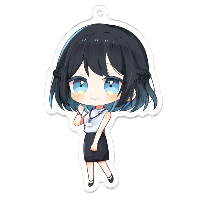 アクリルキーホルダー - 70 x 70 (mm)