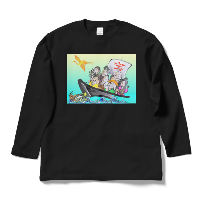 ロングスリーブTシャツ - L - ブラック