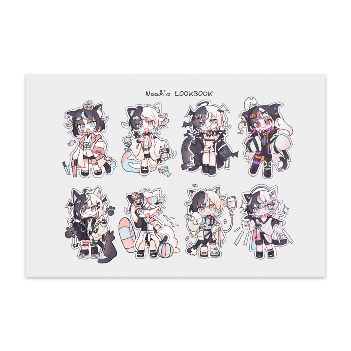 ポストカード(10枚セット) - ヴァンヌーボVGスノーホワイト195kg