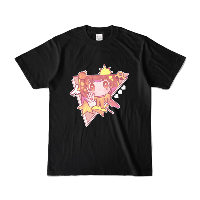 カラーTシャツ - S - ブラック (濃色)