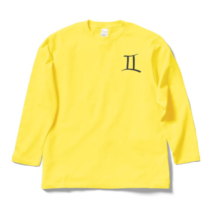 ロングスリーブTシャツ - L - イエロー