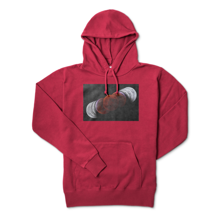 パーカー - M - バーガンディ