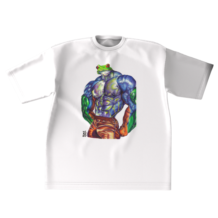 ビッグシルエットTシャツ - XL - 両面
