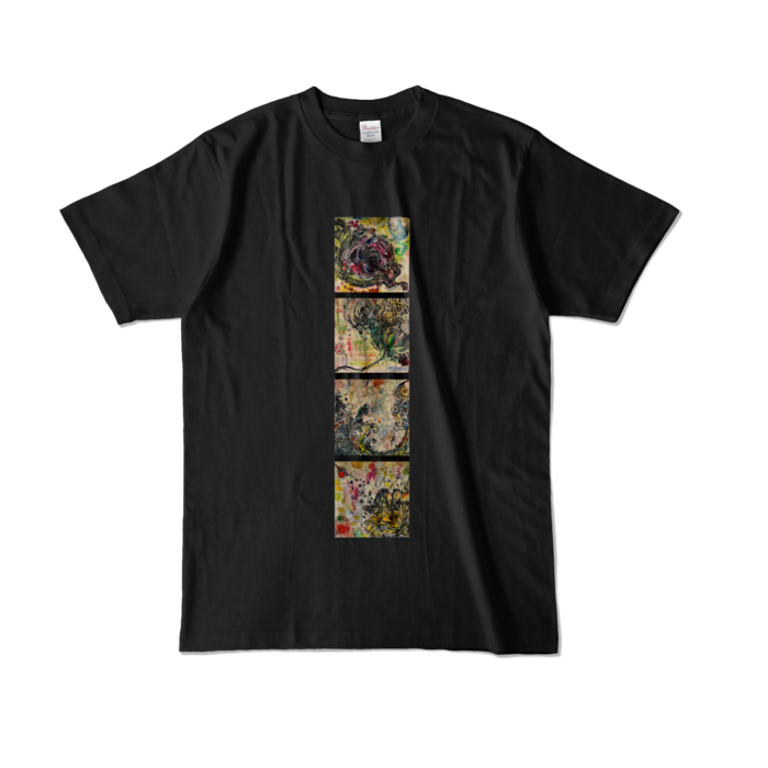 カラーTシャツ - L - ブラック (濃色)