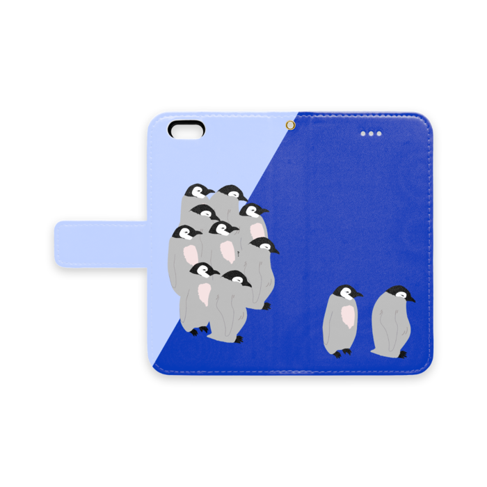 手帳型iPhoneケース - iPhone 6 / 6s - ストラップ穴 あり