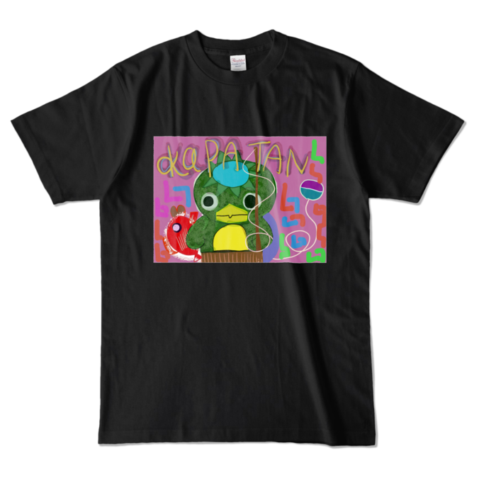 カラーTシャツ - L - ブラック (濃色)