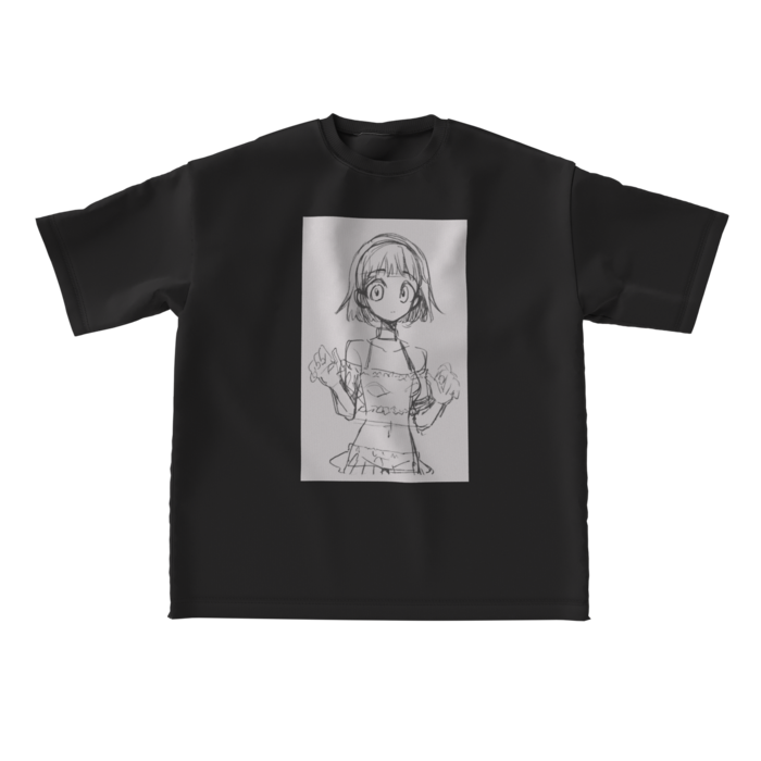 ビッグシルエットTシャツ - L - 正面