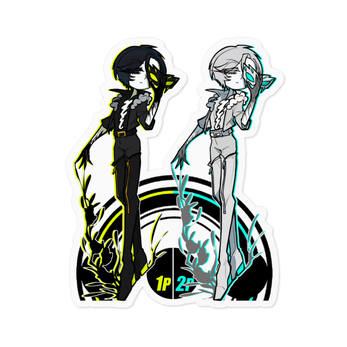 ステッカー - 100 x 100 (mm)